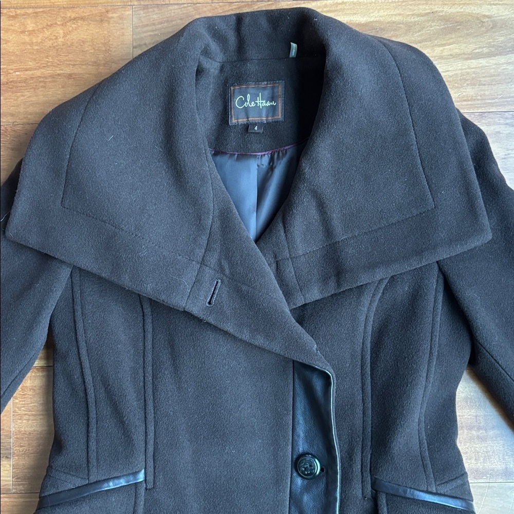 Cole Haan wool/cashmere blend jacket - Picture 2 of 9